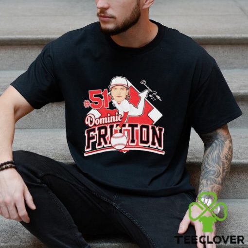 Dominic Fritton NC State Wolfpack pitcher signature shirt