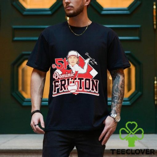 Dominic Fritton NC State Wolfpack pitcher signature shirt