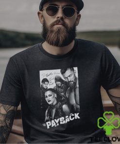 Dominik Mysterio Autographed & Inscribed Payback 2023 Event Worn T Shirt