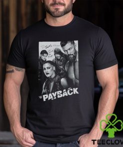 Dominik Mysterio Autographed & Inscribed Payback 2023 Event Worn T Shirt