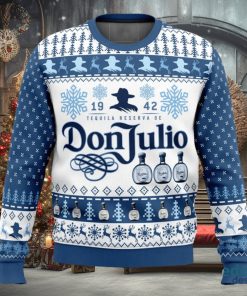 Don Julio 3D Ugly Christmas Sweater Christmas Gift Ideas Party Gift