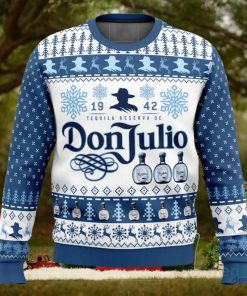 Don Julio 3D Ugly Christmas Sweater Christmas Gift Ideas Party Gift