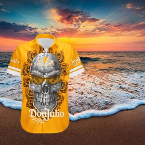 Don Julio Skull Rose Special Hawaiian Shirt