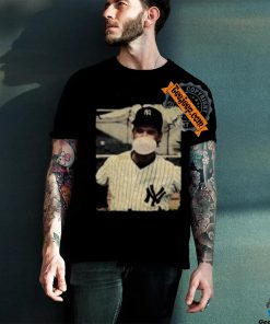 Don Mattingly (Donnie Baseball) in New York Yankees Crewneck shirt
