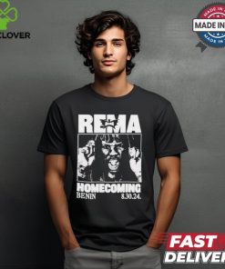 Don jazzy wearing rema homecoming Benin 8 30 24 T shirt