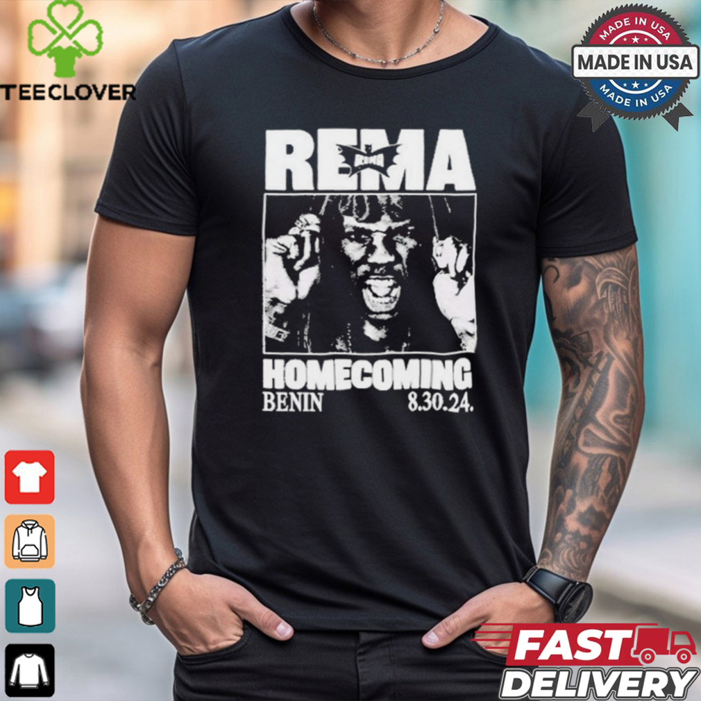 Don jazzy wearing rema homecoming Benin 8 30 24 T shirt Don jazzy wearing rema homecoming Benin 8 30 24 T shirt