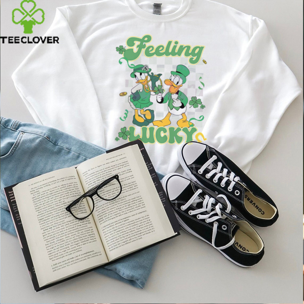 Donald Daisy Feeling Lucky Patricks Day shirt Donald Daisy Feeling Lucky Patricks Day shirt