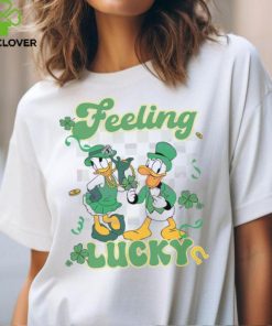Donald Daisy Feeling Lucky Patricks Day shirt 2 Donald Daisy Feeling Lucky Patricks Day shirt