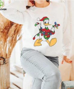 Donald Duck Christmas Light T Shirt, Donald Duck Christmas Shirt, Gift For Fans