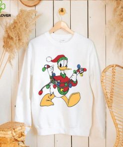 Donald Duck Christmas Light T Shirt, Donald Duck Christmas Shirt, Gift For Fans