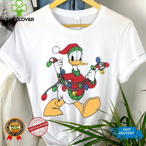 Donald Duck Christmas Light T Shirt, Donald Duck Christmas Shirt, Gift For Fans