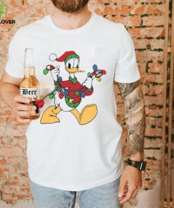 Donald Duck Christmas Light T Shirt, Donald Duck Christmas Shirt, Gift For Fans