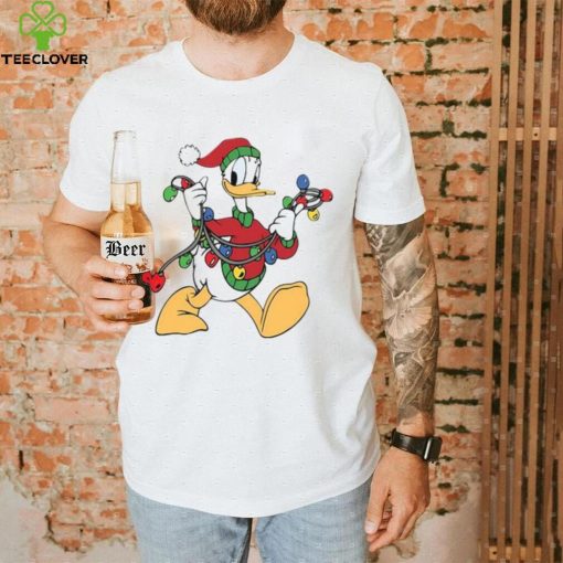 Donald Duck Christmas Light T Shirt, Donald Duck Christmas Shirt, Gift For Fans