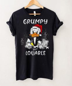 Donald Duck Christmas Shirt, Donald Duck Grumpy But Lovable Christmas T Shirt