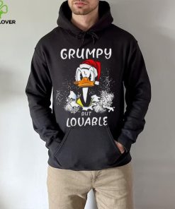 Donald Duck Christmas Shirt, Donald Duck Grumpy But Lovable Christmas T Shirt