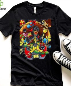 Donald Duck with Holiday Present, Donald Duck Christmas Shirt, Disney Donald Duck Christmas Shirt