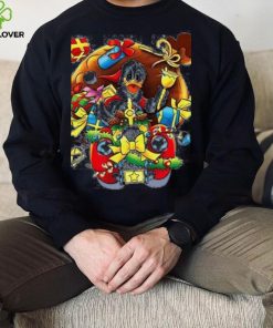 Donald Duck with Holiday Present, Donald Duck Christmas Shirt, Disney Donald Duck Christmas Shirt