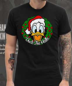 Donald Duck with Holiday Present, Donald Duck Christmas Shirt