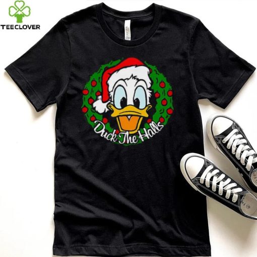 Donald Duck with Holiday Present, Donald Duck Christmas Shirt