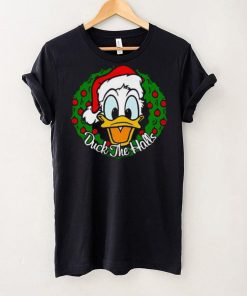 Donald Duck with Holiday Present, Donald Duck Christmas Shirt