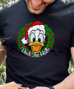 Donald Duck with Holiday Present, Donald Duck Christmas Shirt