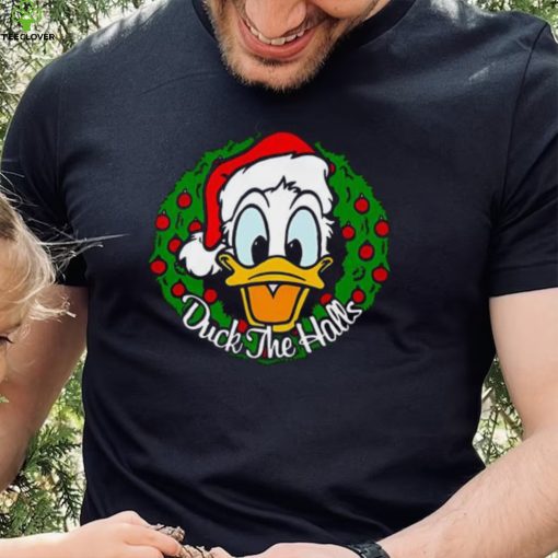 Donald Duck with Holiday Present, Donald Duck Christmas Shirt