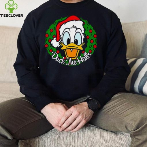 Donald Duck with Holiday Present, Donald Duck Christmas Shirt