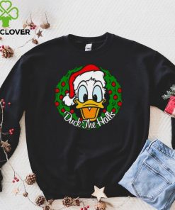 Donald Duck with Holiday Present, Donald Duck Christmas Shirt