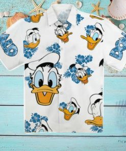 Donald Hibiscus Hawaiian Shirt