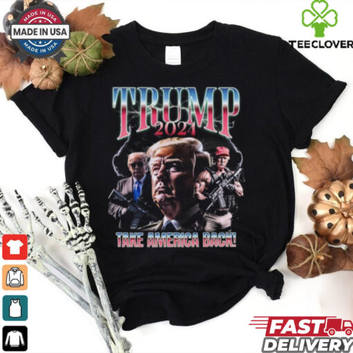 Donald Trump   2024 Take America Back! Vintage T Shirt