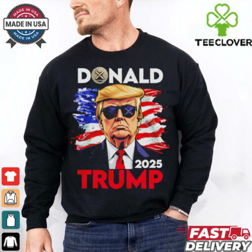 Donald Trump 2025 America flag shirt