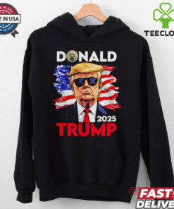 Donald Trump 2025 America flag shirt