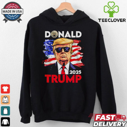 Donald Trump 2025 America flag shirt