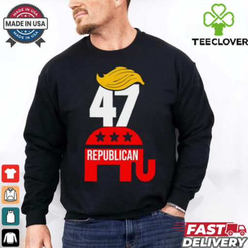 Donald Trump 47th President take America back logo shirt