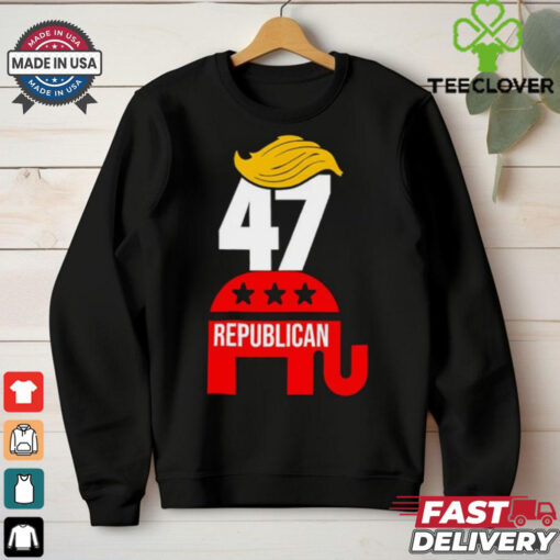 Donald Trump 47th President take America back logo shirt