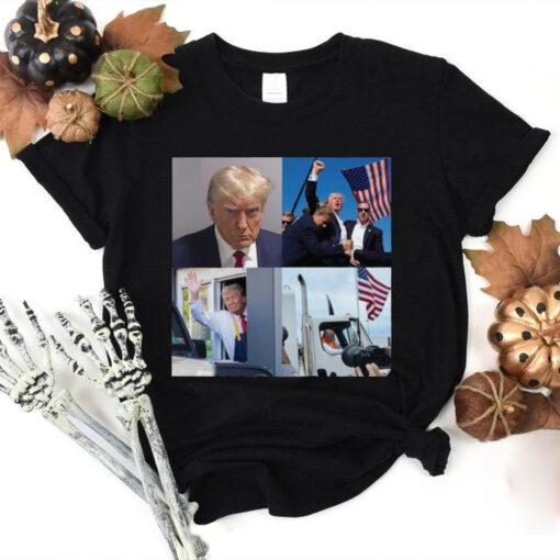 Donald Trump Garbage Truck Shirt, Trump Shot T shirt