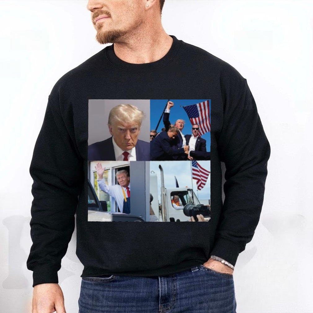 Donald Trump Garbage Truck Shirt, Trump Shot T shirt Donald Trump Garbage Truck Shirt, Trump Shot T shirt