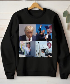 Donald Trump Garbage Truck Shirt, Trump Shot T shirt