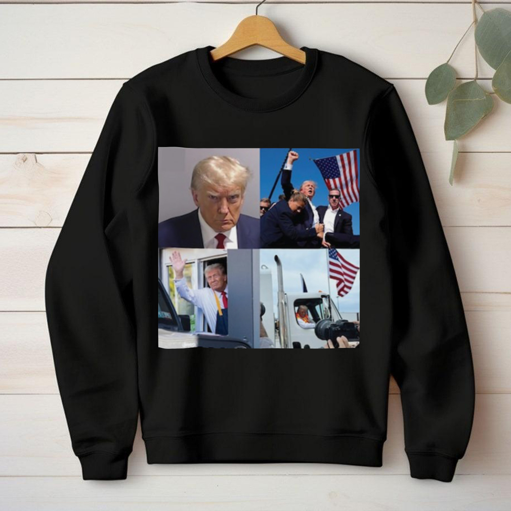 Donald Trump Garbage Truck Shirt, Trump Shot T shirt Donald Trump Garbage Truck Shirt, Trump Shot T shirt