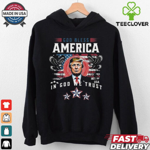 Donald Trump God Bless America In God We Trust 2024 Shirt