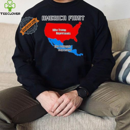 Donald Trump Illegal Build The Wall America First T Shirt