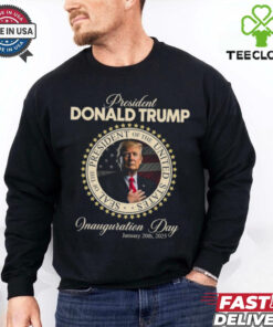Donald Trump Inauguration Day Shirt, 47th President Trump Shirt