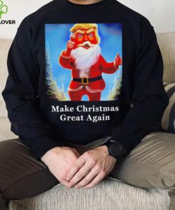 Donald Trump MAGA Santa Claus Make Christmas great again shirt