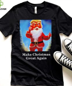 Donald Trump MAGA Santa Claus Make Christmas great again shirt