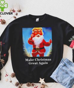 Donald Trump MAGA Santa Claus Make Christmas great again hoodie, sweater, longsleeve, shirt v-neck, t-shirt