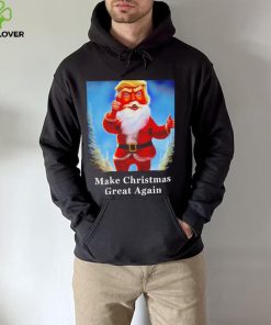 Donald Trump MAGA Santa Claus Make Christmas great again hoodie, sweater, longsleeve, shirt v-neck, t-shirt