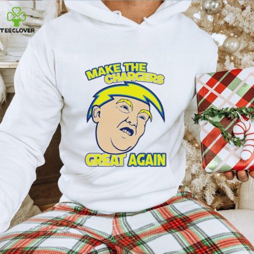 Donald Trump MAGA make the Los Angeles Chargers great again hoodie, sweater, longsleeve, shirt v-neck, t-shirt