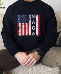 Donald Trump Maga American Flag Vote Trump 2024 T Shirt