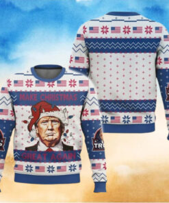 Donald Trump Make Christmas Great Again Ugly Sweater