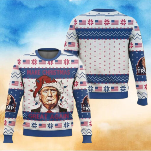 Donald Trump Make Christmas Great Again Ugly Sweater